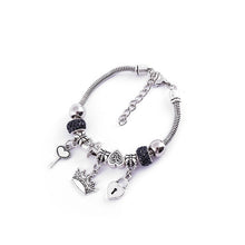 Load image into Gallery viewer, DIY Bracelet With Beaded Personality Design Lovers Jewelry Accessories For Women Heart Crown Bracelet Wholesale